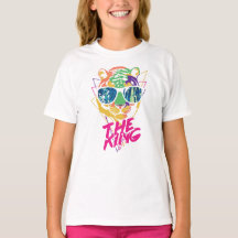 Girl’s Basic T-Shirt - The King