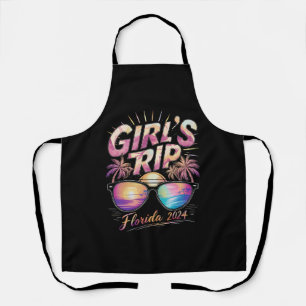 Girl’s Trip Florida 2024 Summer Beach Weekend  Apron