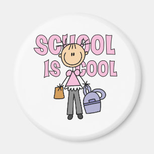 Girl School is Cool Magnet