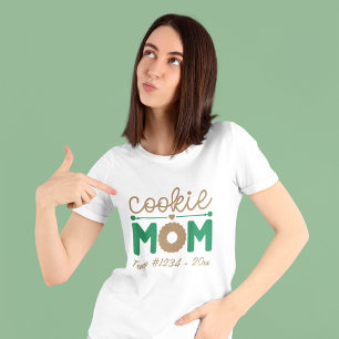 Girl Scout Cookie Mum Appreciation Custom T-Shirt