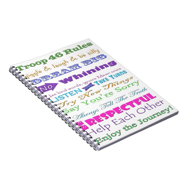 Girl scout notebook (Right Side)