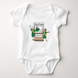 Girl_Scouts Baby Bodysuit