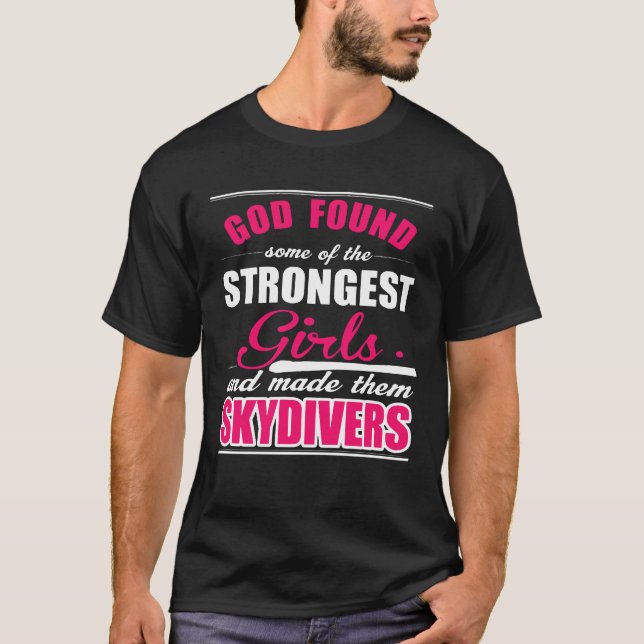 GIRL SKYDIVERS T-Shirt (Front)