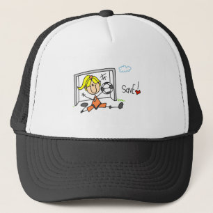 Girl Soccer Goalie Tshirts and Gifts Trucker Hat