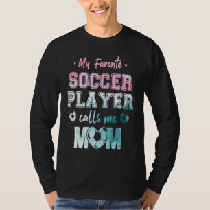 Girl Soccer Player s Team Cleats Mum Goalie Captai T-Shirt