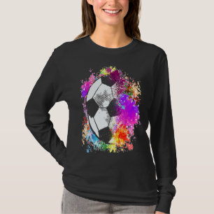 Girl Soccer Player s Team Goalie Captain Cleats Mo T-Shirt