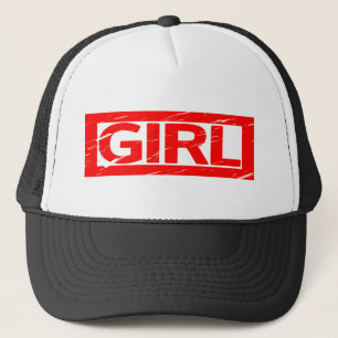 Girl Stamp Trucker Hat
