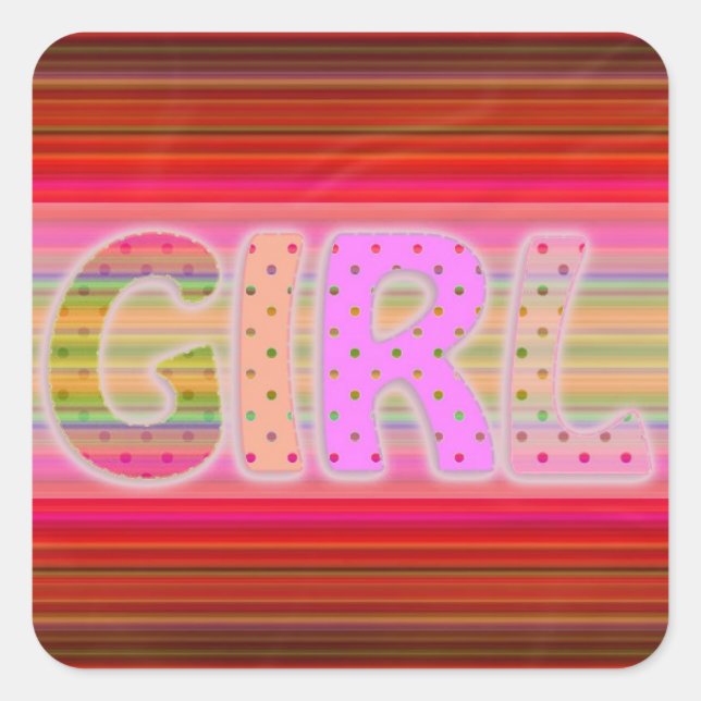 Girl Sticker (Front)