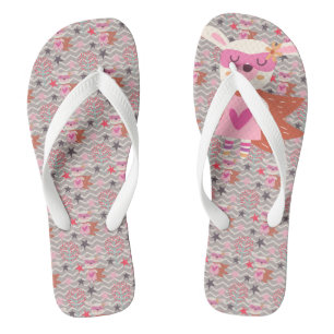 Girl Superhero Bunny Jandals