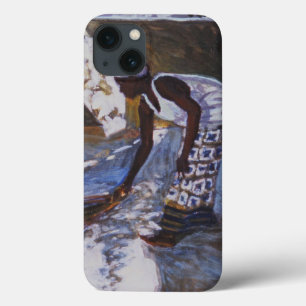 Girl Sweeping I 2002 iPhone 13 Case