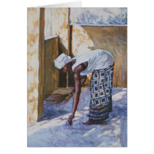 Girl Sweeping II 2002