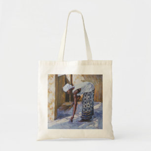 Girl Sweeping II 2002 Tote Bag