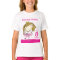 GIRL T-SHIRT Age 8 cute pink princess 8th Birthday