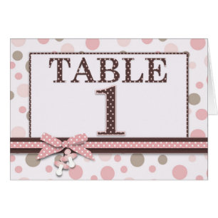 Girl Table Card 1