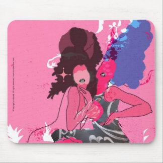 Girl Talk Mouse Pad