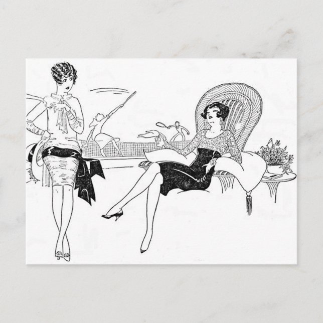 Girl Talk Postcard (Front)