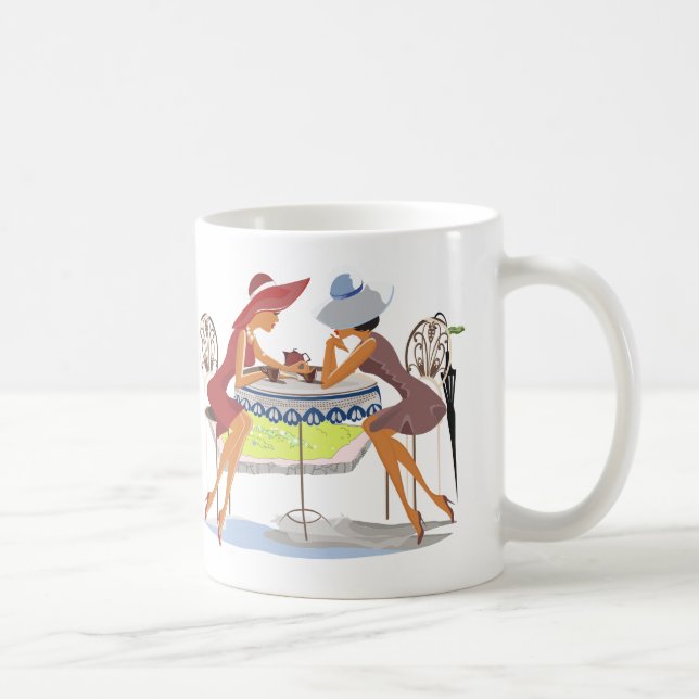 Girl Talk White 11 oz Classic Mug (Right)