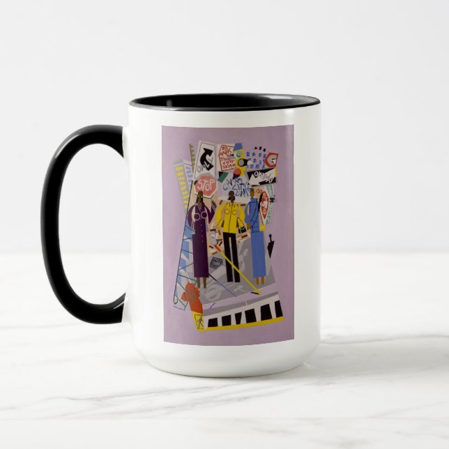 Girl Talkin’ After Five Mug (Left)