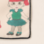 Girl Tap Dancer Dance Teacher Recital Tapdancer Scarf<br><div class="desc">Design features an original marker illustration of a redheaded girl tap dancer in a teal green dance recital costume and black tap shoes. Perfect for your favourite tap dancer, dance teacher, studio owner, or choreographer. Don't see what you're looking for? Need help with customisation? Click "contact this designer" to have...</div>