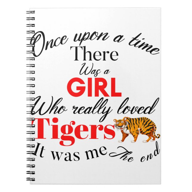 girl tigers notebook (Front)