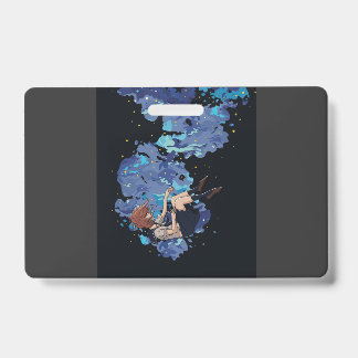 Girl to the Void ID Badge