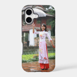 Girl Umbrella Asian Rain Woman