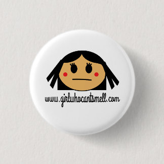 Girl Who Can't Smell Original Pin