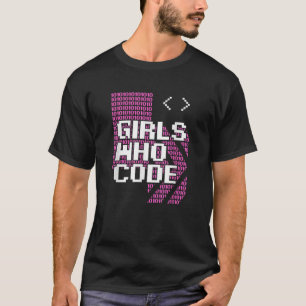 Girl Who Code Programmer Coder T Shirt