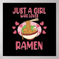 Girl Who Loves Ramen Anime Kawaii Ramen Noodles Gr