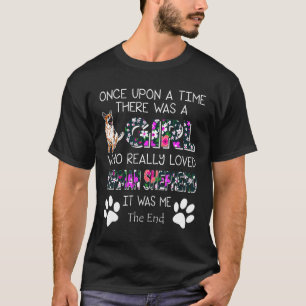 Girl Who Really Loved German Shepherd T-Shirt