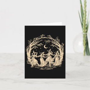 Girl Will Be Girls Witch Witchy Spooky Season Hall Card