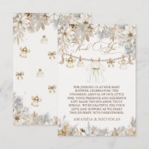 Girl Winter Floral Baby Shower