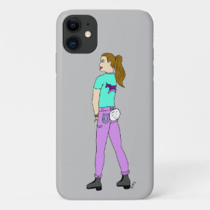 girl with a bunny tail   Case-Mate iPhone case