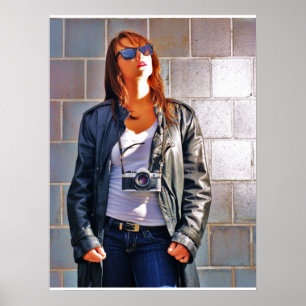 Girl with a Camera Poster