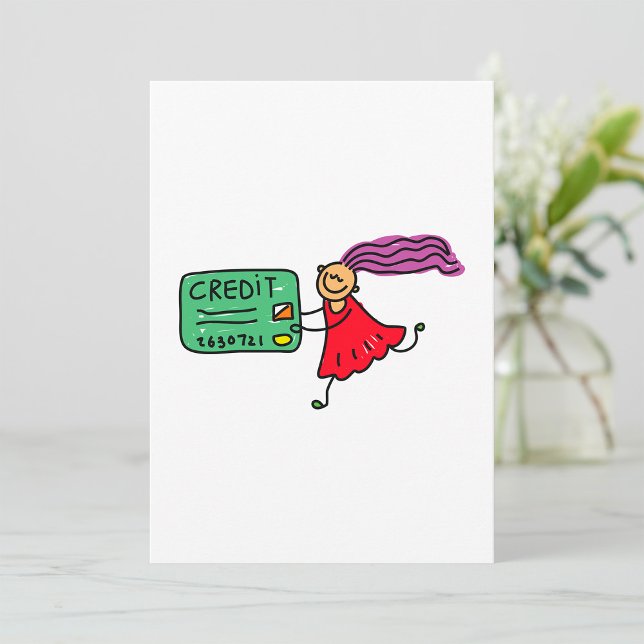 Girl With A Credit Card (Creator Uploaded)
