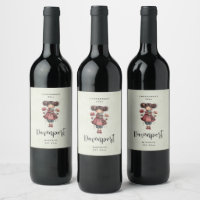 Girl with A Frog Doll Cute Whimsical Wine Making