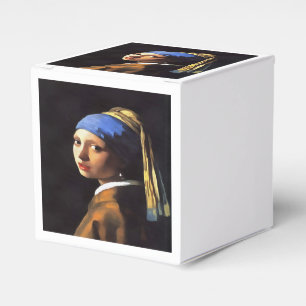 Girl with a Pearl Earring After Johannes Vermeer Favour Box