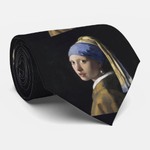 Girl with a Pearl Earring by Johannes Vermeer Tie