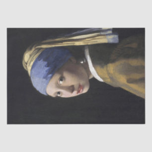 Girl with a Pearl Earring by Johannes Vermeer Tissue Paper
