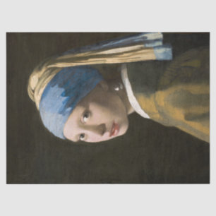 Girl with a Pearl Earring by Johannes Vermeer Tissue Paper