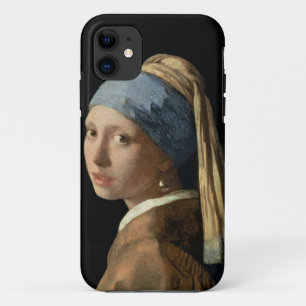 Girl with a Pearl Earring, c.1665-6 (oil on canvas iPhone 11 Case