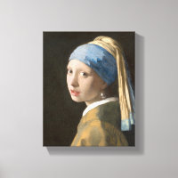 Girl with a Pearl Earring-Johannes Vermeer Art