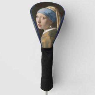 Girl with a Pearl Earring-Johannes Vermeer Art Golf Head Cover