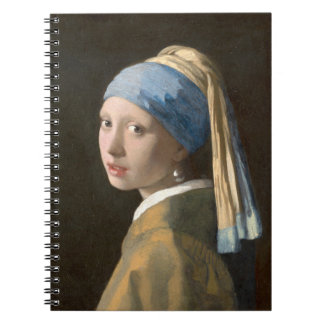 Girl with a Pearl Earring-Johannes Vermeer Art Notebook