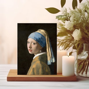 Girl with a Pearl Earring   Johannes Vermeer Postcard