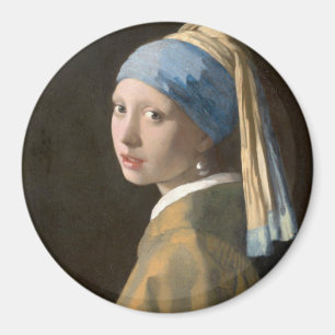 Girl with a Pearl Earring Magnet