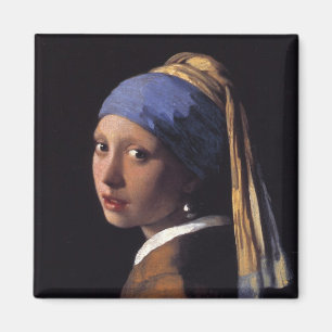 Girl with a Pearl Earring Magnet