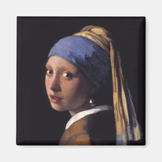 Girl with a Pearl Earring Magnet