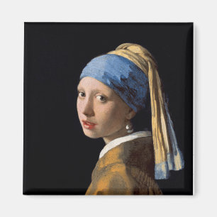 Girl with a Pearl Earring Magnet