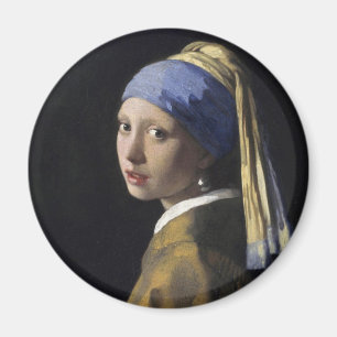 Girl with a Pearl Earring Magnet